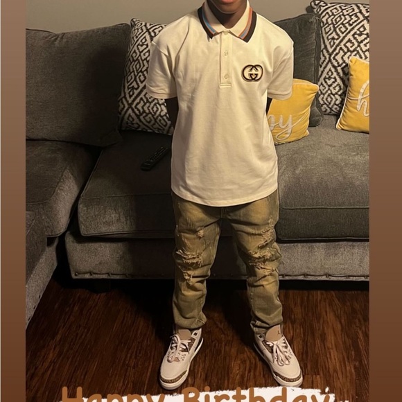 Boys Authentic Gucci Polo - Picture 4 of 5